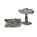 WWII Churchill Tank Cufflinks