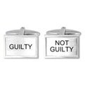 Guilty or Not Guilty Cufflink
