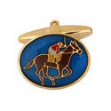 Horse & Jockey Cufflink