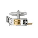 Two-Toned Cellular Phone Cufflinks