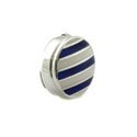 Diagonal Stripe Button Cover