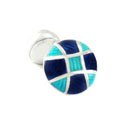 Harlequin Button Cufflinks