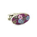 Delicious Daisy Enamel Cufflinks