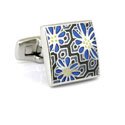 Floral Honeycomb Cufflinks