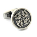 Canberra Flower Cuff Links