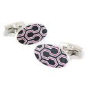 Sterling Honeycomb Cufflinks