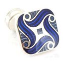 Spiral Sterling Silver Cufflinks