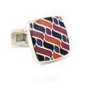 Sterling Sweeping Forms Cufflinks