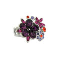 Corsage Crystal Cuff Links