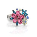 Corsage Crystal Cuff Links