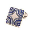 Royal Blue Diamond Cufflinks