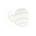 Sterling Circle Wave Cufflinks