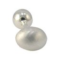 Brushed and Polished Spheres Cufflinks
