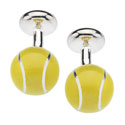 Tennis Ball Cufflinks