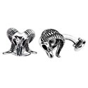 Ram Skull Cufflinks