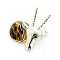 Sterling Safari Wild Antelope Cufflinks