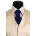 Blue Rose Cravat