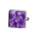 Lilac Frangipani Cufflinks