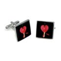 Bleeding Heart Cufflinks