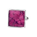 Fuchsia Hydrangea Cufflinks