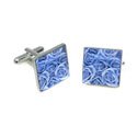 Ice Blue Rose Cufflinks