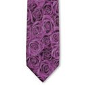 Purple Rose Necktie