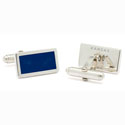 University of Kansas Floor Cufflinks