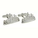 Monopoly Boat Cufflinks