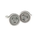 Chicago Transit Token Cufflink