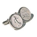 French Franc Cufflinks