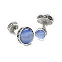 Grecian Fiber Optic Cufflinks
