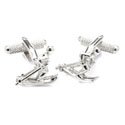 Skier Cufflinks