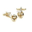 Gold Knot Cufflinks