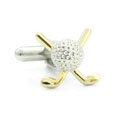 Clubs & Golf Ball Cufflinks