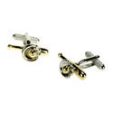 Baseball Bat & Glove Cufflinks