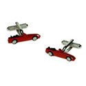Red Sports Car Cufflinks