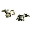 Excavator Cufflinks