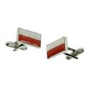 Polish Flag Cufflinks