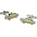 Yellow Cab Cufflinks