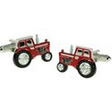 Red Tractor Cufflinks