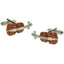 Violin Cuff Links