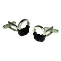 Head Phone Cufflinks
