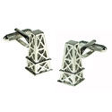 Oil Derrick Cufflinks