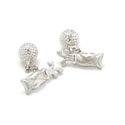 Golf Bag & Ball Cufflinks