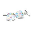 Multi-Colored Pearl Cufflinks