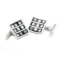 Onyx & Pearl Cufflinks