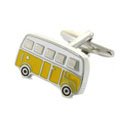 Yellow Bus Cufflinks