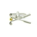Golf Clubs & Ball Cufflinks