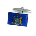 New York Flag Cufflinks