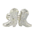 Sterling Cowboy Boot Cufflinks